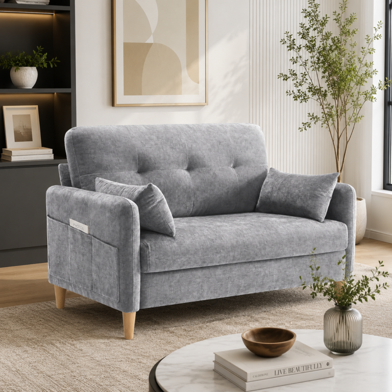 Hanherry 47-Inch Loveseat Sofa Review: Small-Space 2-Seater