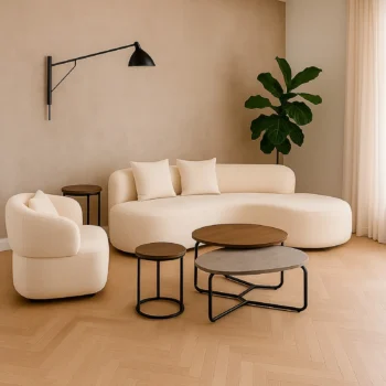Luna Curved Sofa